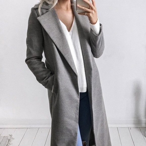 🍁🍂🍃Autumn Coat GRAY🍁🍂🍃NWT. 💙(OBO)💙 - Picture 2 of 4